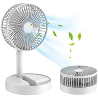 Usb rechargable foldable fan